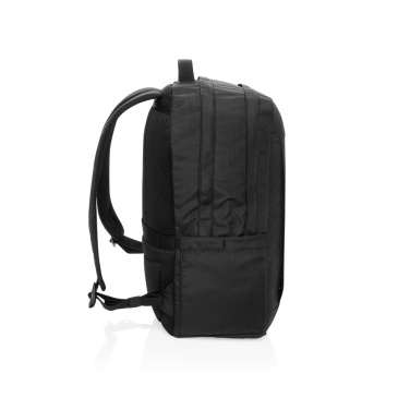 Logo trade promotional gift photo of: SP Aware™ RPET Edin 100% recycled 15.6 inch laptop backpack