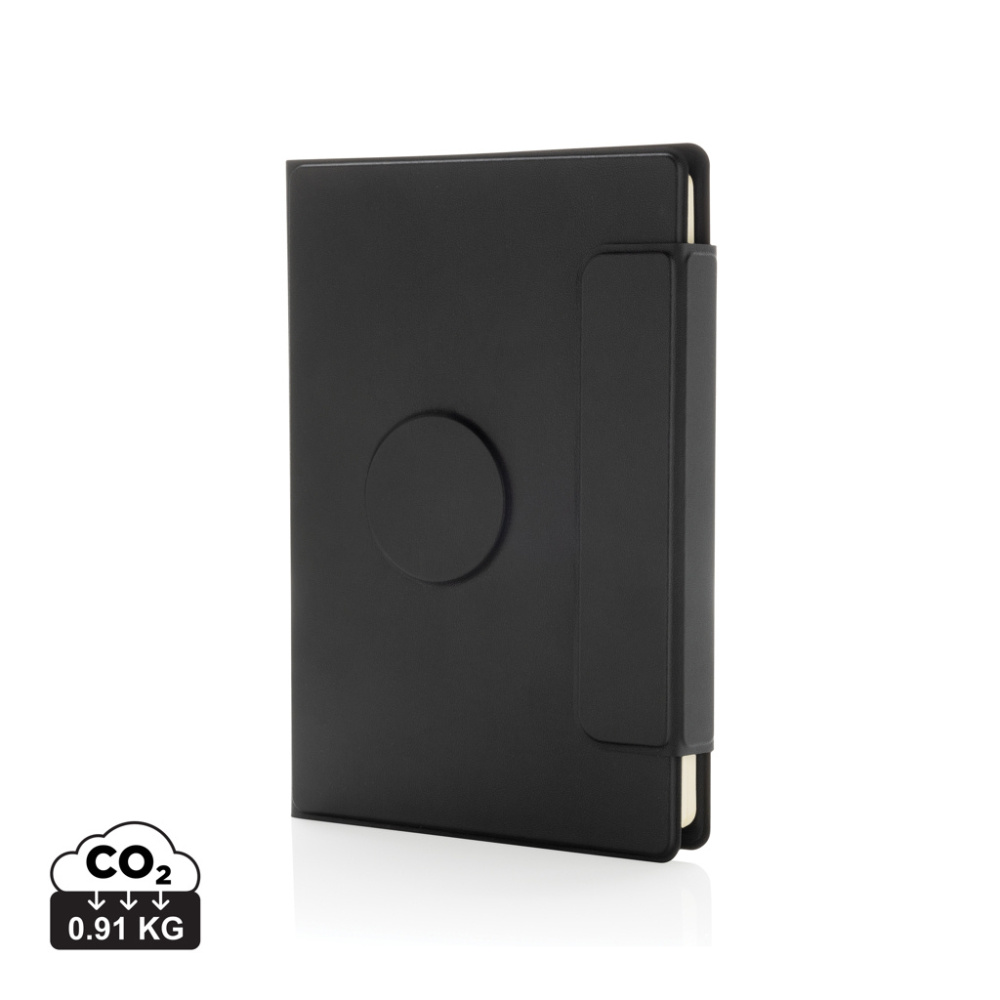 Logotrade promotional merchandise picture of: Stuart RCS certified RPU magnetic A5 portfolio