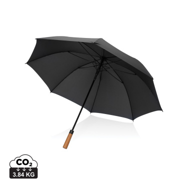 Logo trade promotional giveaway photo of: Tony  Aware™ RPET 30 inch acacia auto open umbrella
