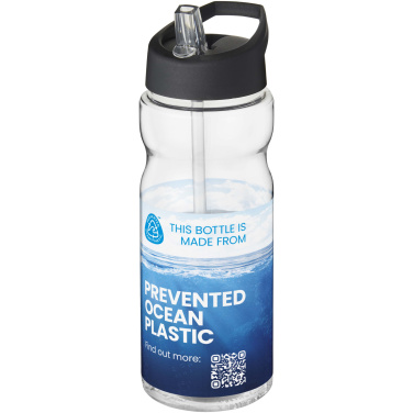Logotrade promotional giveaway image of: H2O Active® Eco Base 650 ml spout lid sport bottle