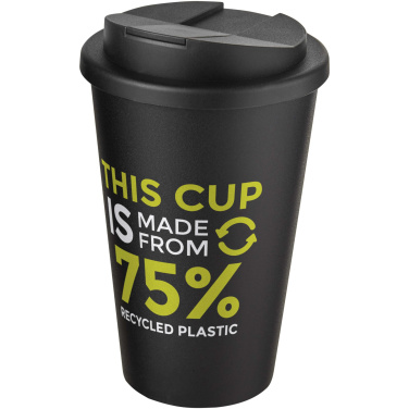 Logo trade promotional product photo of: Americano® Eco 350 ml recycled tumbler with spill-proof lid