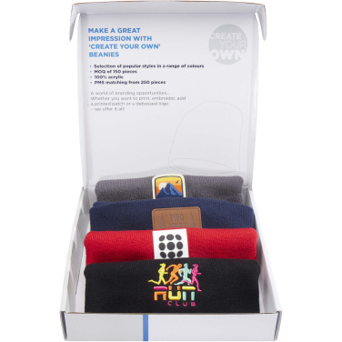 Logotrade business gift image of: Beanie sample box