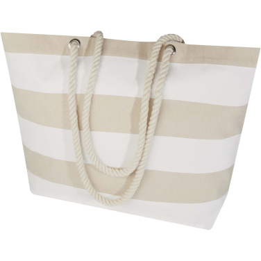 Logo trade promotional item photo of: Florida 270 g/m² GRS recycled beach tote bag 18L