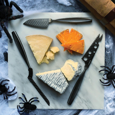 Logotrade promotional product image of: BOSKA Cheese Knife Set Monaco+ Black