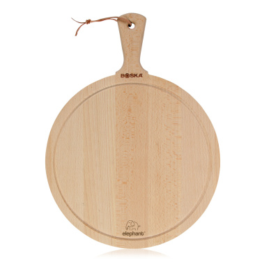 Logo trade promotional giveaways image of: BOSKA Serving Board Round Amigo L