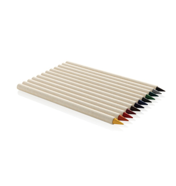 Logo trade promotional items picture of: Micki GRS infinity 12pc coloring pencil set