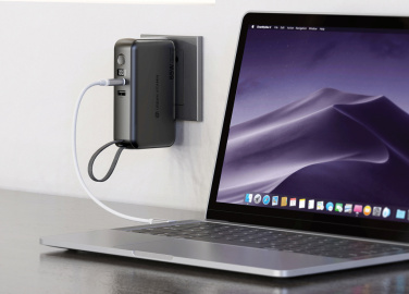 Logotrade corporate gifts photo of: Urban Vitamin Eureka hybrid GANcharger 10000mah powerbank65W
