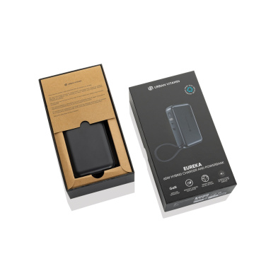 Logotrade corporate gift picture of: Urban Vitamin Eureka hybrid GANcharger 10000mah powerbank65W