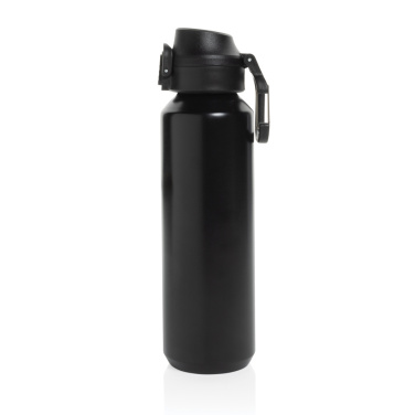 Logo trade promotional giveaways image of: Via RCS Re-steel lockable sport bottle 600ML