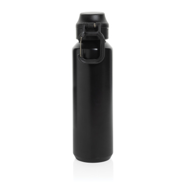 Logotrade promotional products photo of: Via RCS Re-steel lockable sport bottle 600ML