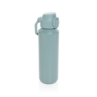 Logotrade promotional products photo of: Via RCS Re-steel lockable sport bottle 600ML