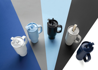 Logotrade promotional product picture of: Cruiser RCS recycled Leakproof Compact Tumbler 480ML