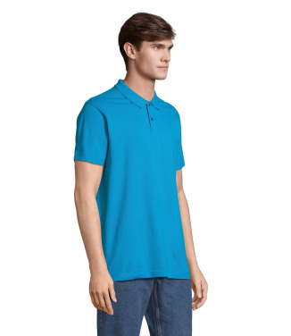 Logo trade business gifts image of: PULSE UNISEX POLO