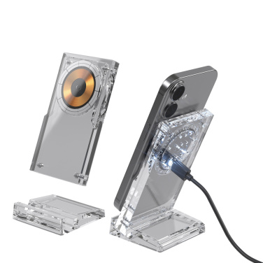 Logotrade promotional merchandise picture of: Magcharge 15W magnetic wireless charging stand