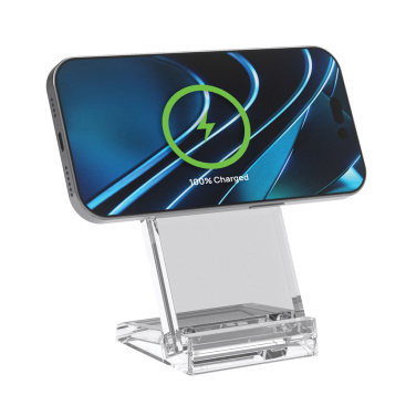 Logo trade promotional gift photo of: Magcharge 15W magnetic wireless charging stand