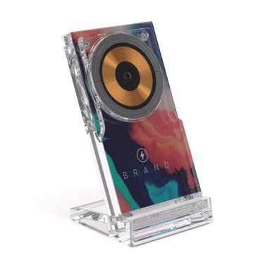 Logotrade promotional merchandise picture of: Magcharge 15W magnetic wireless charging stand