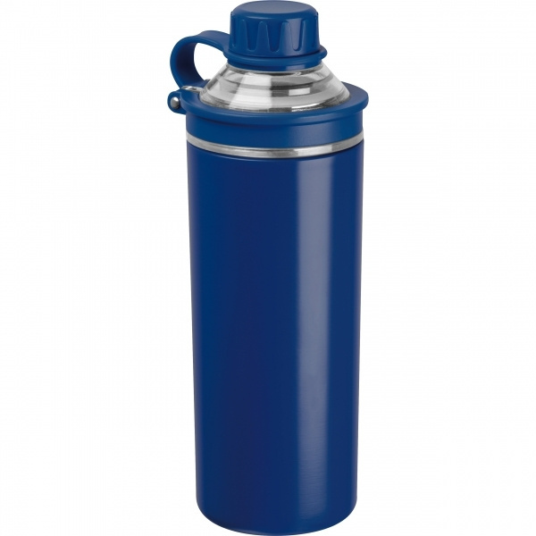 Logo trade promotional giveaways image of: Double-walled stainless steel bottle Monza