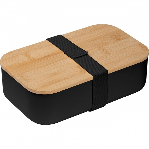 Logo trade business gifts image of: Lunchbox with bamboo lid Stanley