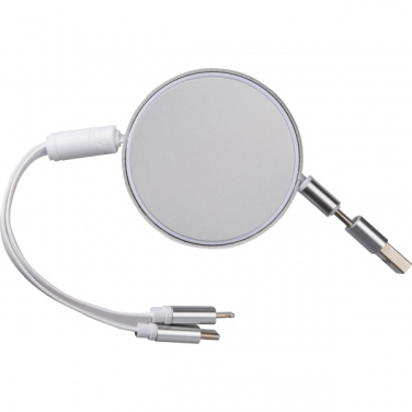 Logotrade promotional gift picture of: Charging cable made from recycled aluminum Ostend