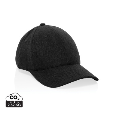 Logotrade promotional product picture of: Milo AWARE™ recycled heather 6 panel cap 200gr