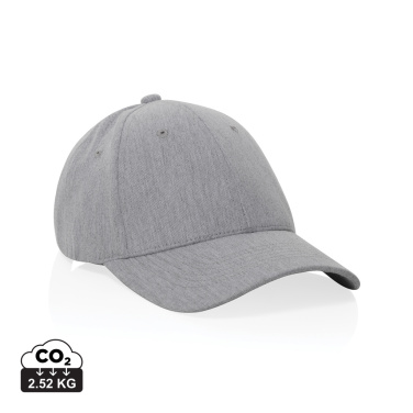 Logotrade promotional products photo of: Milo AWARE™ recycled heather 6 panel cap 200gr