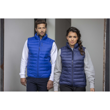 Logo trade promotional giveaway photo of: Pallas men's GRS recycled insulated bodywarmer