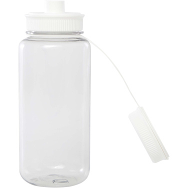 Logo trade promotional gift photo of: Ryder 900 ml RCS certified RPET sport bottle with multi-function lid