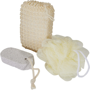 Logo trade business gifts image of: Harmony 3-piece bath accessories set