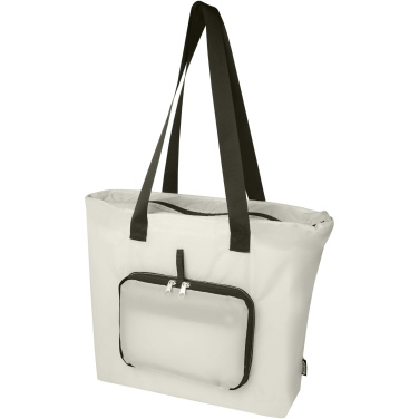 Logo trade promotional merchandise picture of: EcoFold RPET foldable tote bag 16L