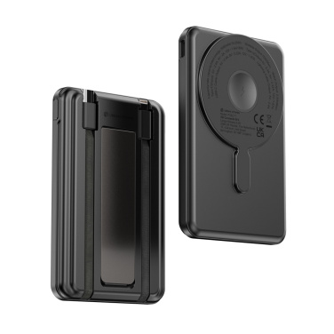 Logotrade promotional gifts photo of: Urban Vitamin Redwood 5in1 5000mah 20W PD magnetic powerbank