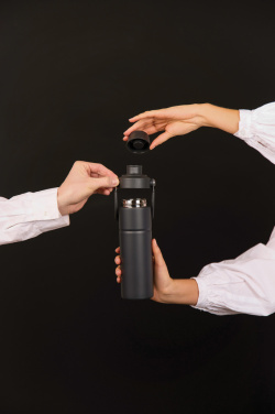 Logotrade advertising product image of: Baltimore trek RCS recycled SS bottle 600 ML