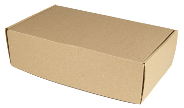 Logo trade promotional merchandise picture of: Cardboard box - 29,5 x 16,5 x 8 cm