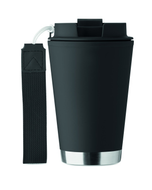 Logo trade business gifts image of: Double wall tumbler 300ml