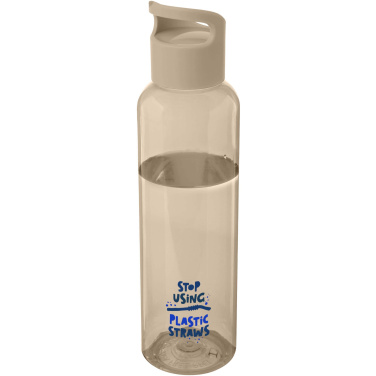 Logo trade promotional merchandise photo of: Sky 650 ml recycled plastic water bottle