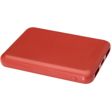 Logo trade promotional giveaways image of: Asama 5000 mAh Type-C recycled plastic power bank