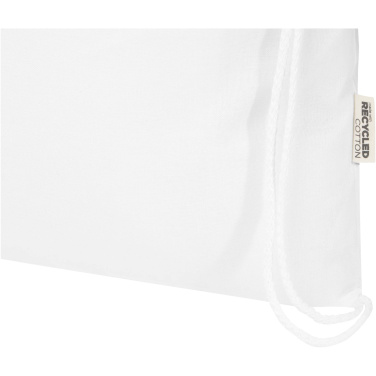 Logotrade corporate gift image of: Oregon Blend 140 g/m² GRS recycled drawstring bag 5L