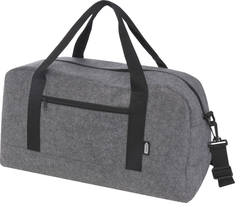 Logo trade business gifts image of: Felta GRS recycled duffel bag 35L