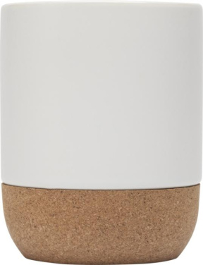 Logo trade promotional gifts image of: Billie 300 ml ceramic mug with cork details and matt finish