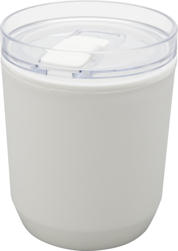 Logo trade advertising products image of: Hudson 180 ml recycled plastic double-wall tumbler