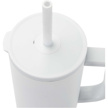 Logo trade promotional product photo of: Brady 900 ml RCS certified insulated tumbler with silicone straw