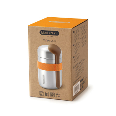 Logo trade corporate gifts picture of: Black+Blum Food Flask 400 ml