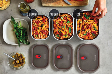 Logotrade promotional items photo of: Black+Blum Mealprep Box 3pcs Set Small, Medium, Large