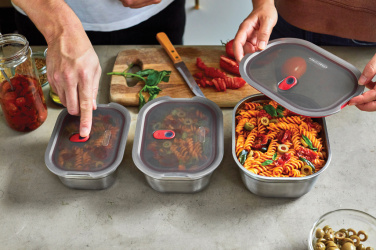 Logotrade promotional product image of: Black+Blum Mealprep Box 3pcs Set Small, Medium, Large