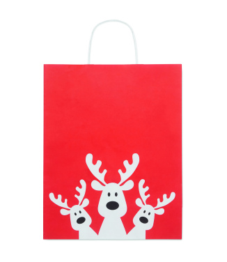 Logo trade promotional giveaways picture of: Gift paper bag large