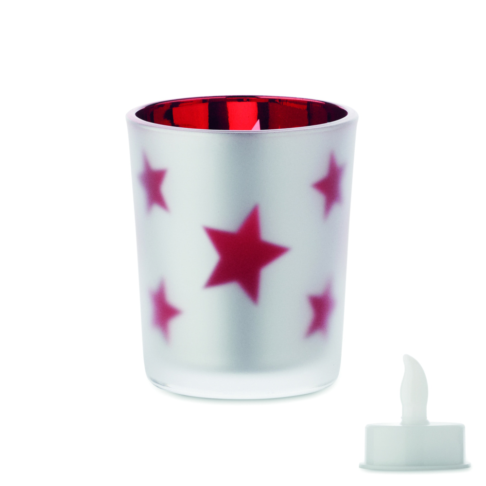 Logo trade business gift photo of: LED tea light candle