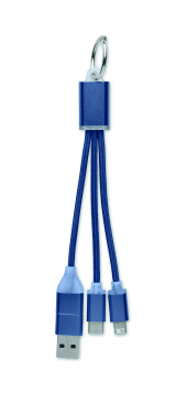 Logo trade advertising products image of: 4 in 1 charging cable type C