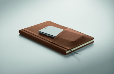 Logotrade promotional giveaways photo of: A5 notebook PU front pocket