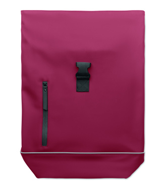Logotrade promotional merchandise picture of: Laptop 15" roll top PU backpack