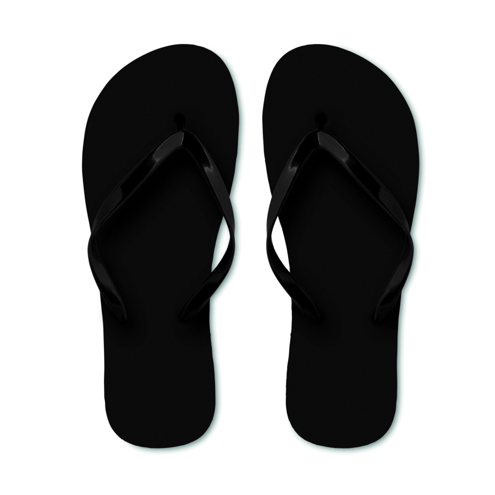 Logo trade advertising products picture of: EVA beach slippers M