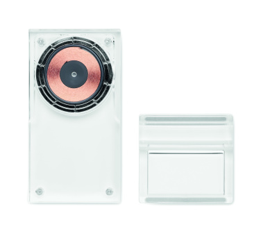 Logotrade promotional item image of: Acrylic wireless charger 15W